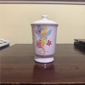 Disney Tinker Bell Ceramic Bathroom Canister
